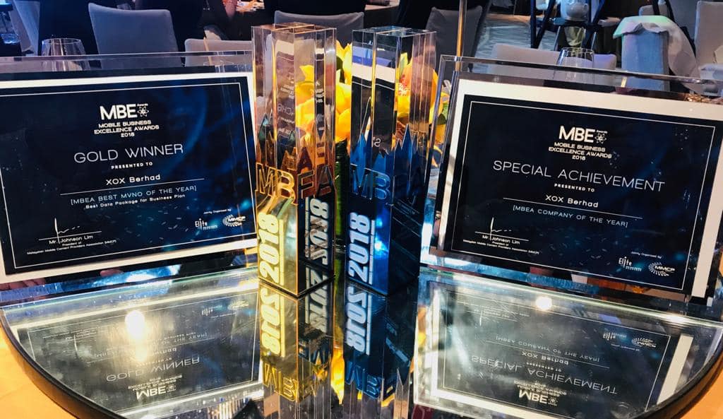 XOX Mobile Business Excellence Awards 2018 XOX Mobile Business Excellence Awards 2018