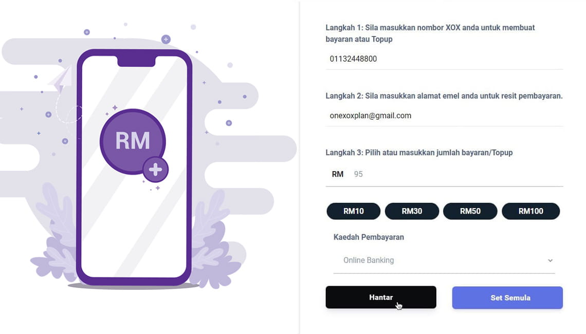 Topup XOX Fast Topup XOX Fast