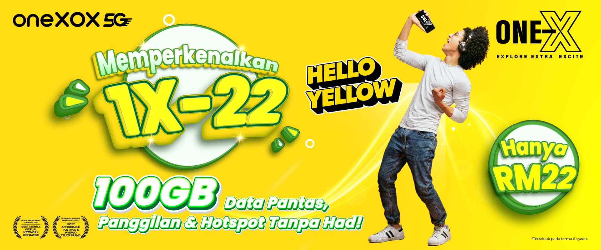 ONE-X Prepaid 1X-22
