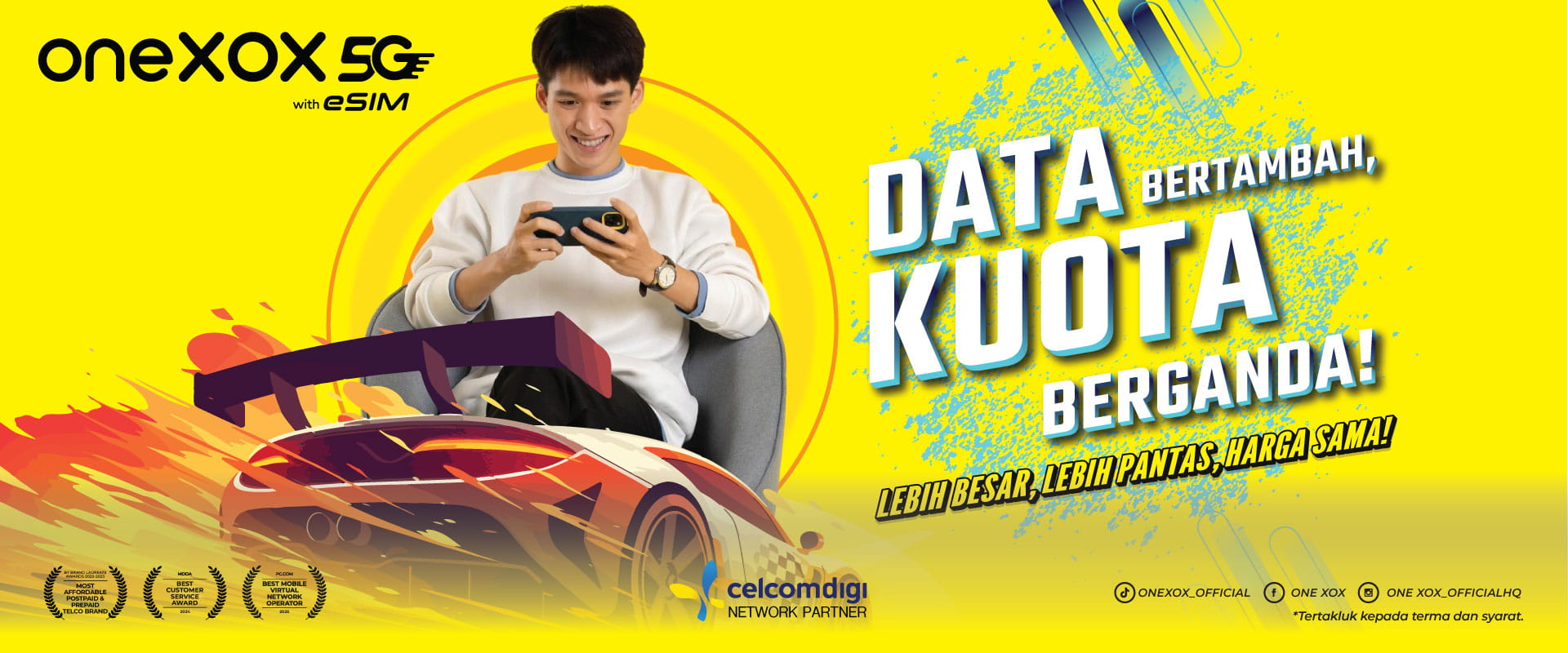 ONEXOX Black Unlimited Data XOX Plan Black Unlimited