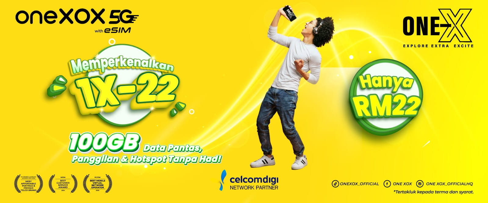 ONE-X Prepaid 1X-22 ONE-X Prepaid 1X-22