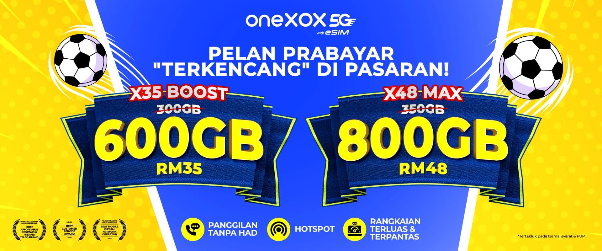 XOX Siswa Prepaid Plans